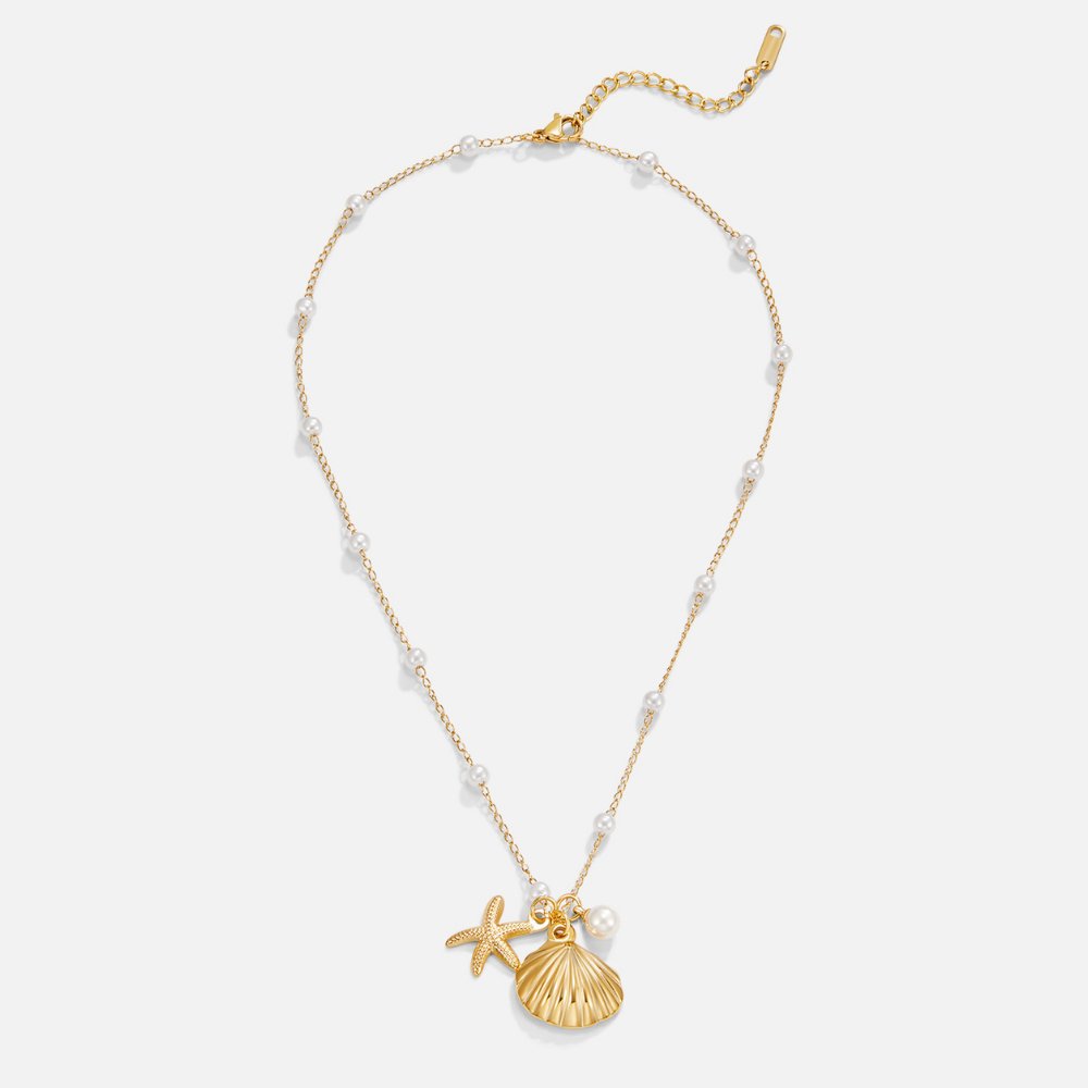 Aria Sea Charm Necklace - Beautiful Earth Boutique