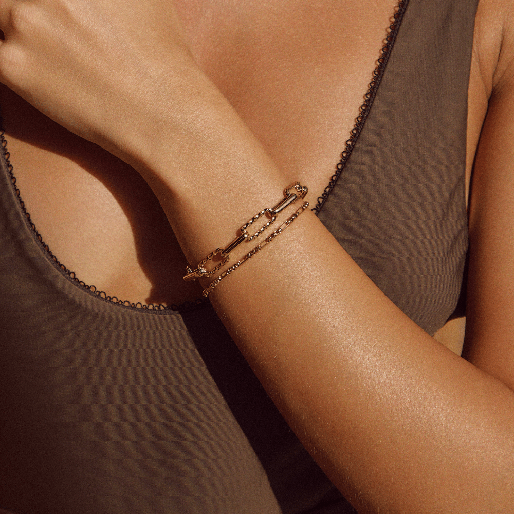 Jihan Chunky Chain Bracelet - Beautiful Earth Boutique