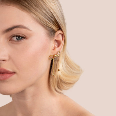 Katie Bow Earrings - Beautiful Earth Boutique
