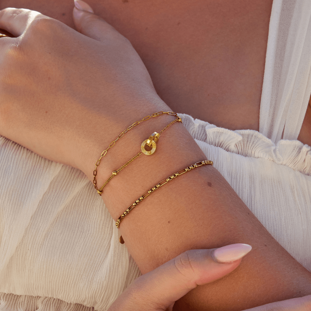Layered Eternity Loop Bracelet - Beautiful Earth Boutique
