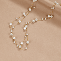 Layered Tori Pearl Necklace - Beautiful Earth Boutique