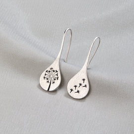 ‘Make A Wish’ Dandelion Earrings - Beautiful Earth Boutique