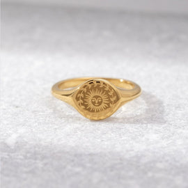 Summer Solstice Gold Ring - Beautiful Earth Boutique