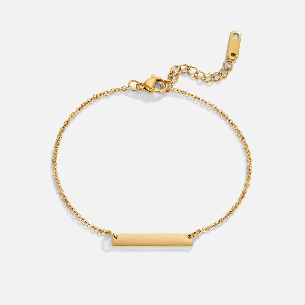 Rina Gold Bar Bracelet