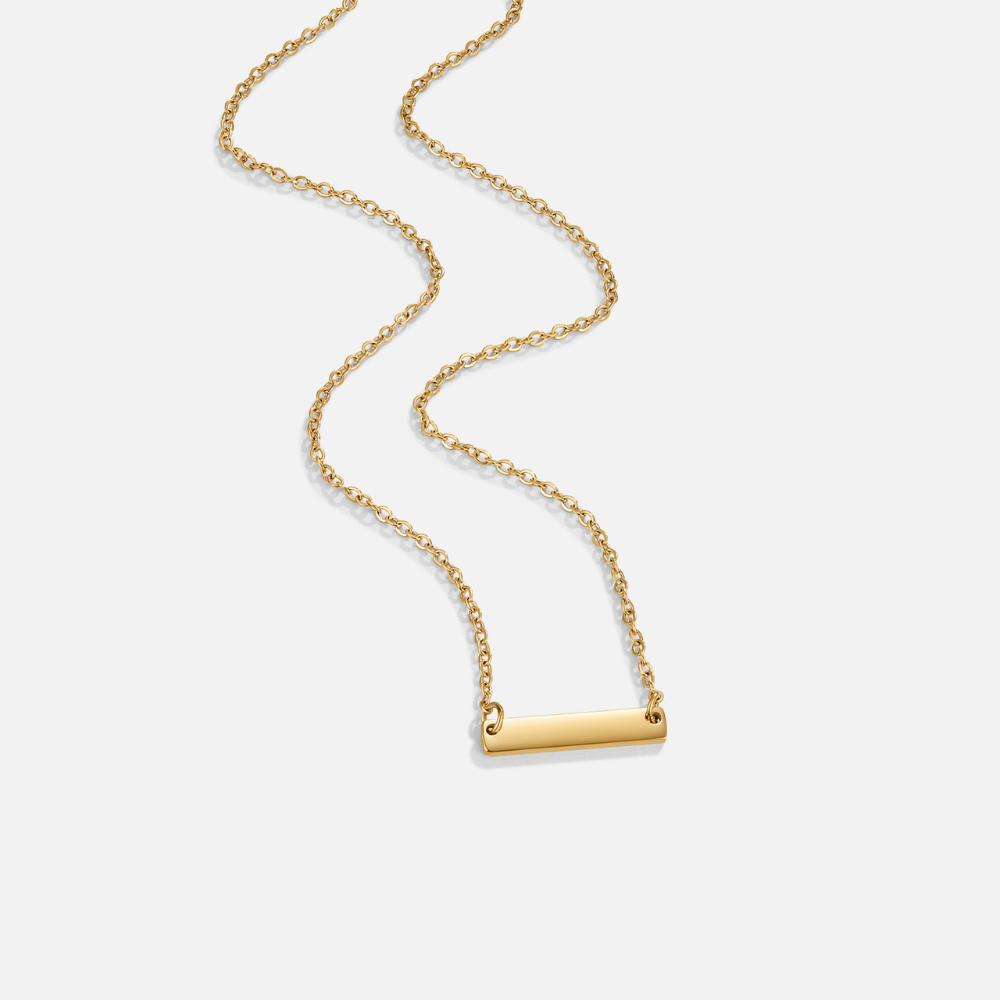 Rina Gold Bar Necklace