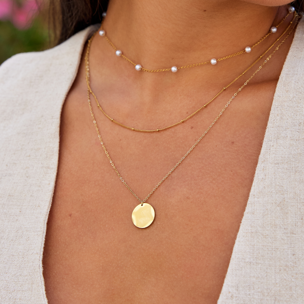 Gold Coin Necklace