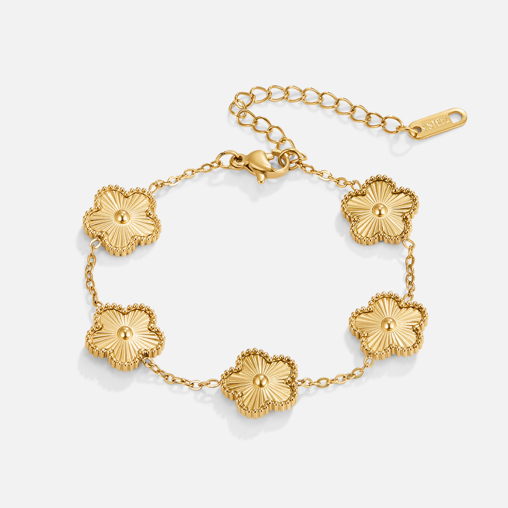 Golden Clover Bracelet