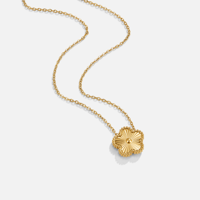 Golden Clover Necklace