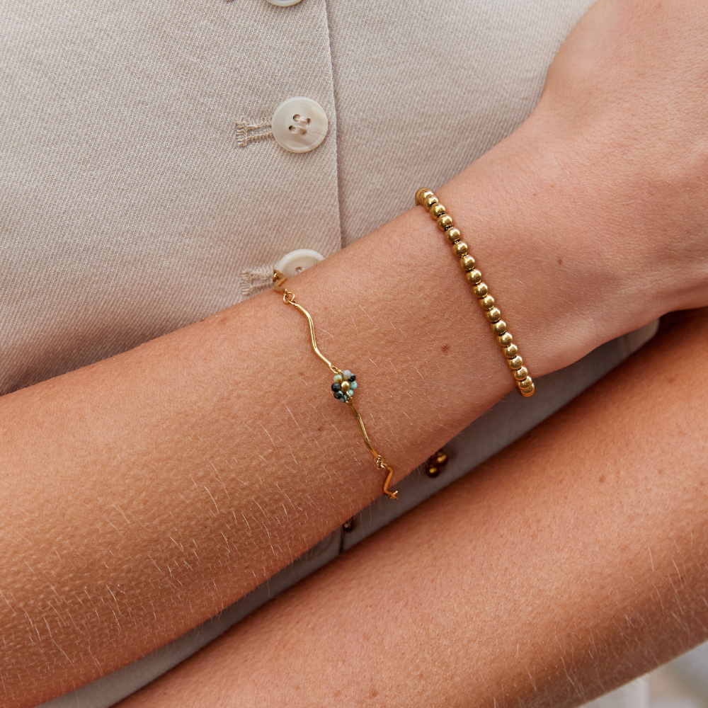 Avery Circle Gold Bracelet