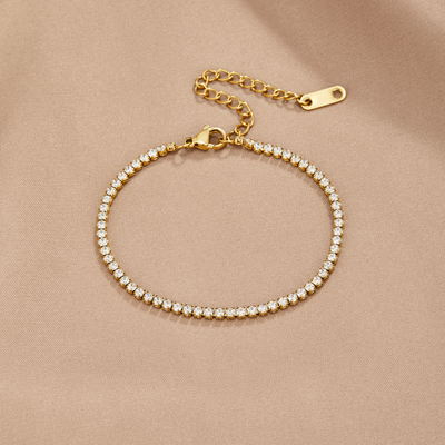 Cordelia Gold Tennis Bracelet
