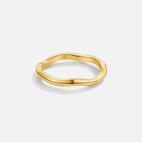 Madison Thin Wave Ring