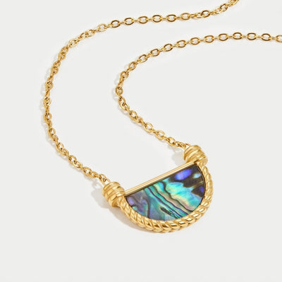 Amalfi Turquoise Shell Necklace - Beautiful Earth Boutique