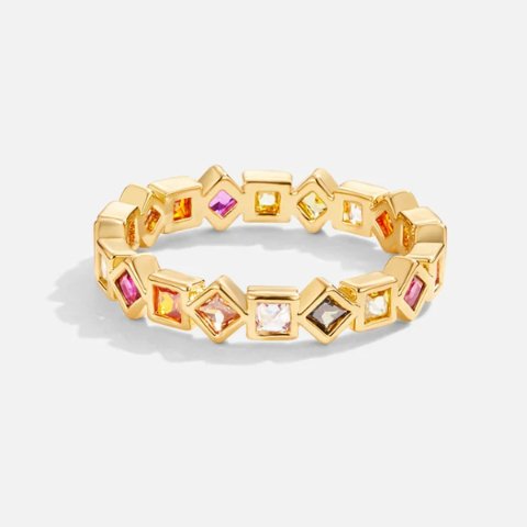 Amari Colorful Crystal Ring