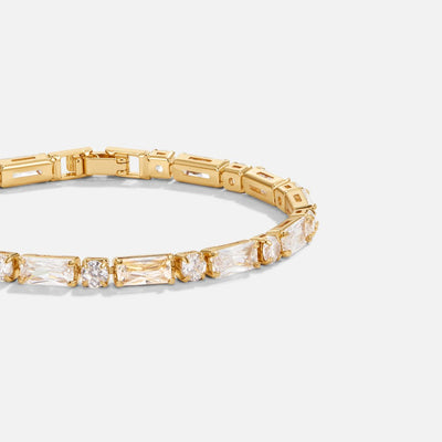 Baguette Tennis Bracelet - Beautiful Earth Boutique