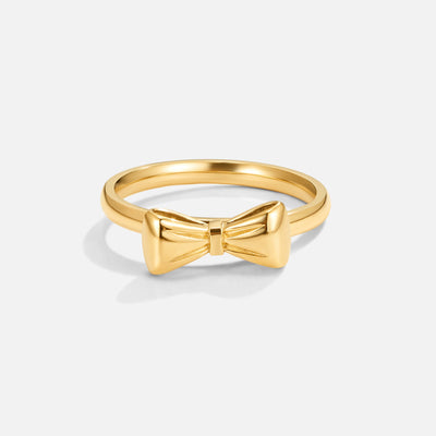 Ellie Gold Bow Ring - Beautiful Earth Boutique