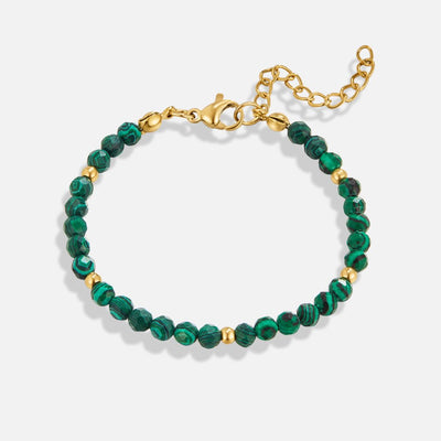 Emerald Green Beaded Bracelet - Beautiful Earth Boutique