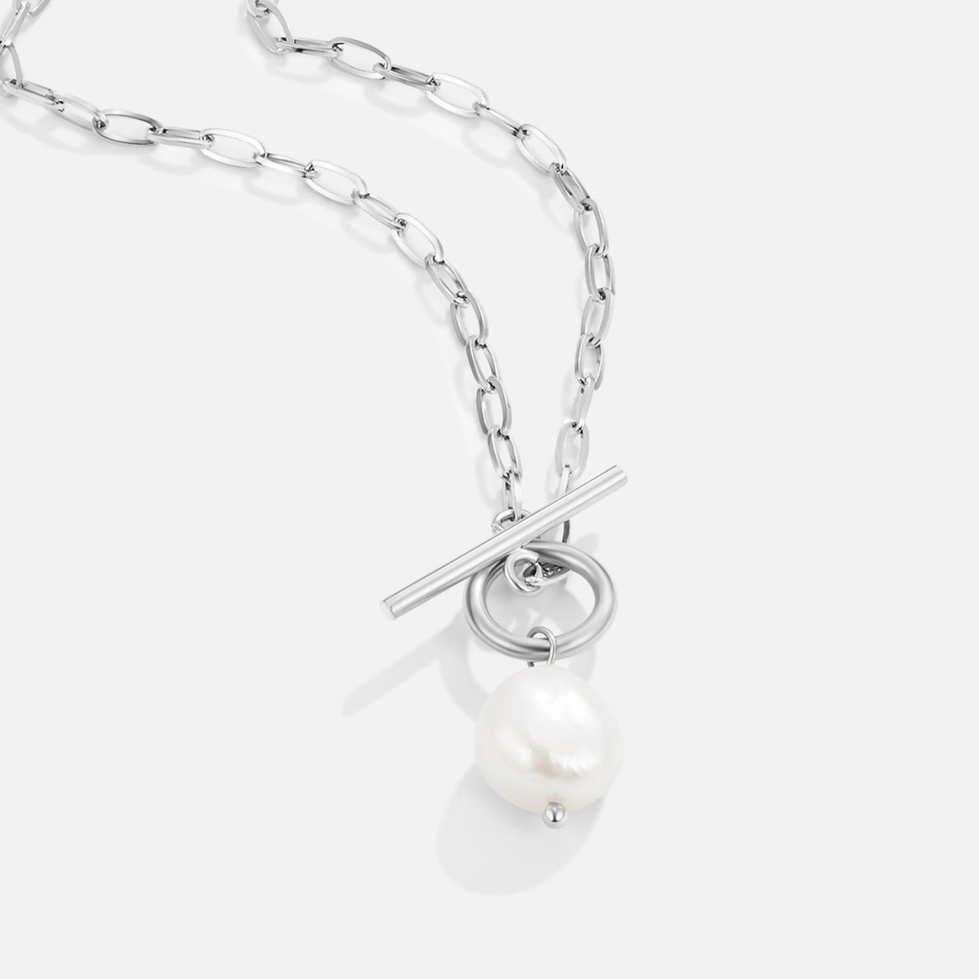 Eva Freshwater Pearl Silver Necklace - Beautiful Earth Boutique