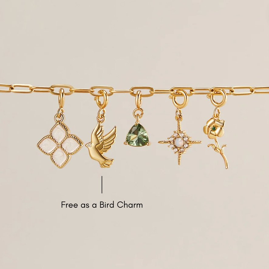 'Free as a Bird' Charm - Beautiful Earth Boutique