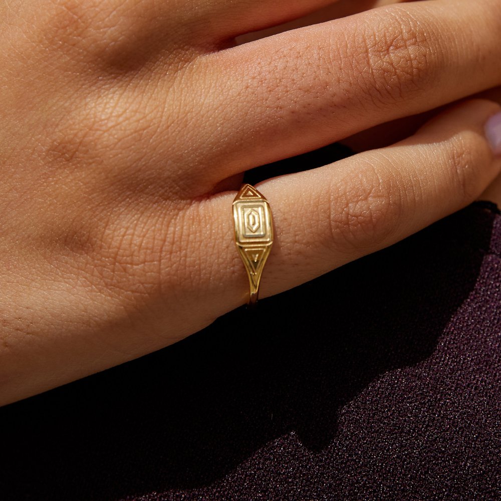 Gold Adaline Ring - Beautiful Earth Boutique