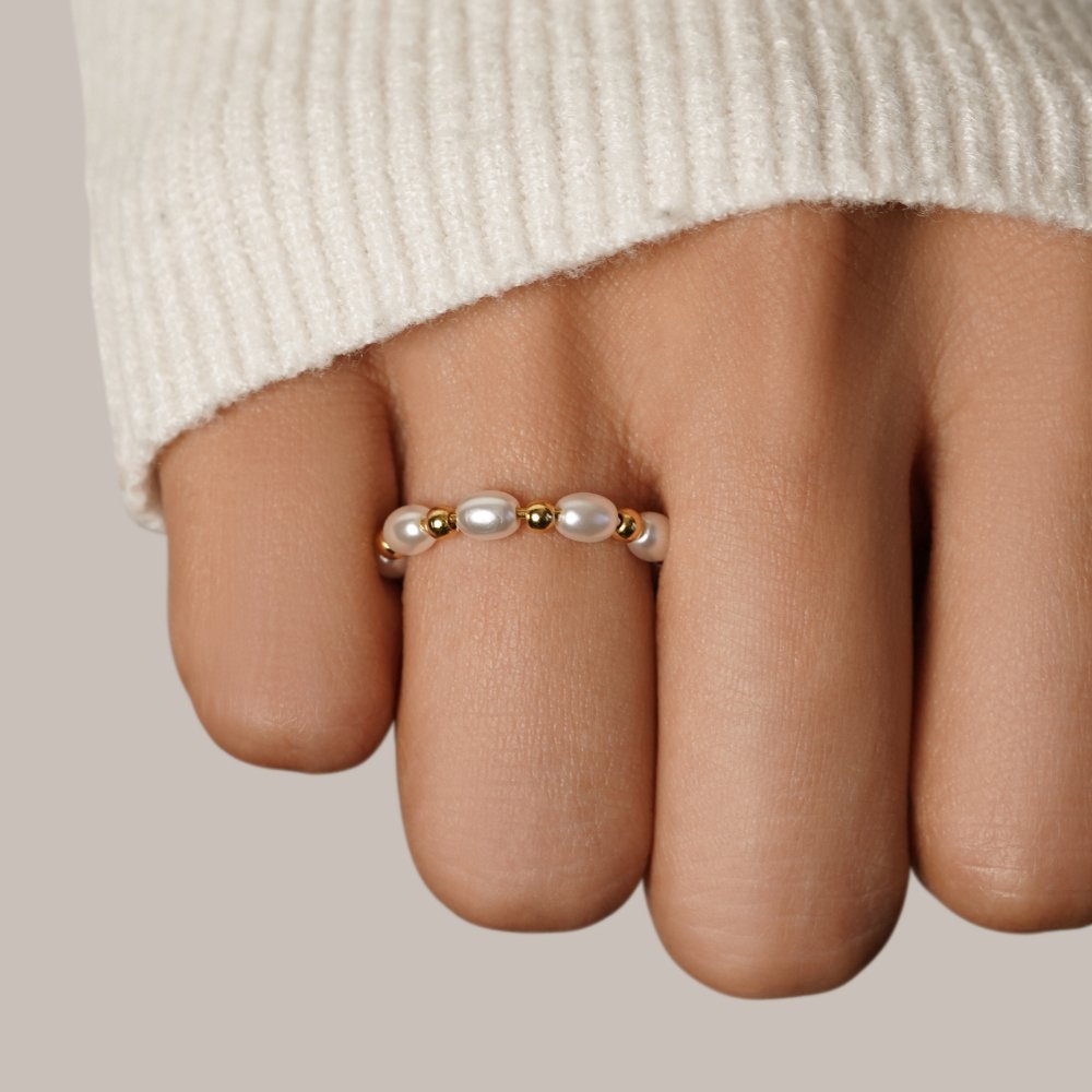 Kai Mini Pearl Ring - Beautiful Earth Boutique