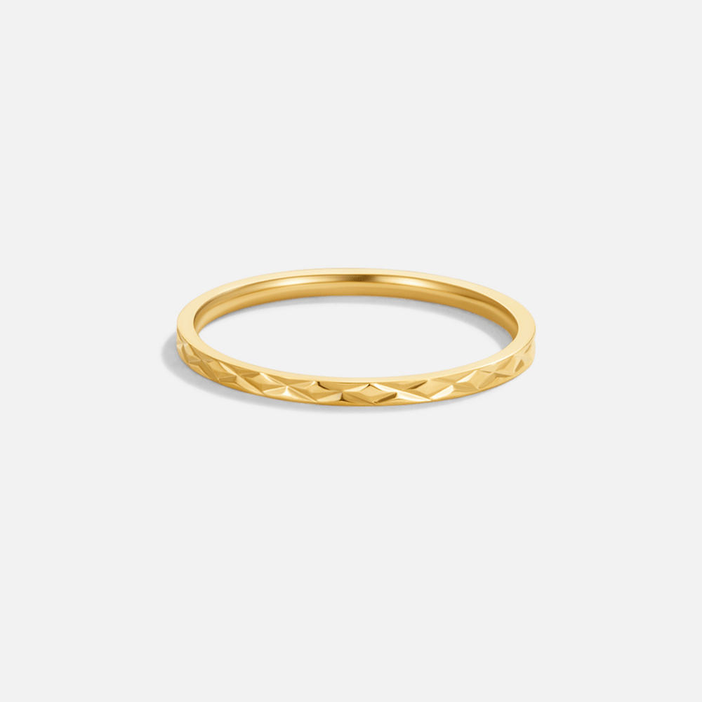 Kanata Gold Band Ring - Beautiful Earth Boutique