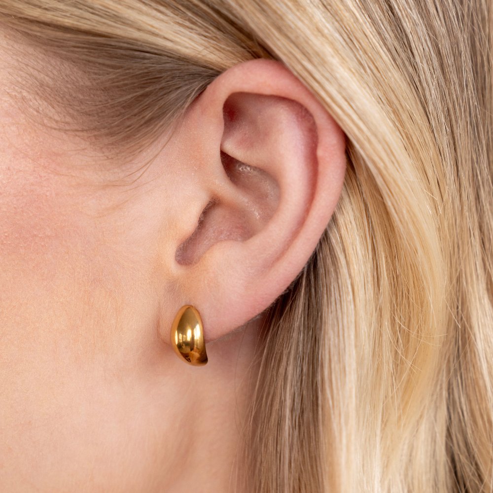 Mini Curve Earrings - Beautiful Earth Boutique