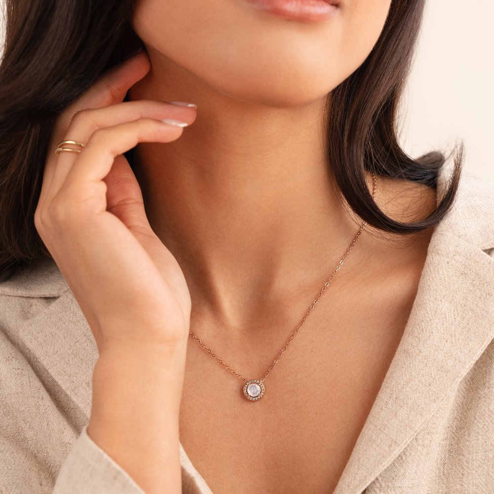 Monet Crystal Necklace - Beautiful Earth Boutique
