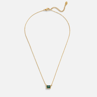 Monica Green Emerald Necklace - Beautiful Earth Boutique