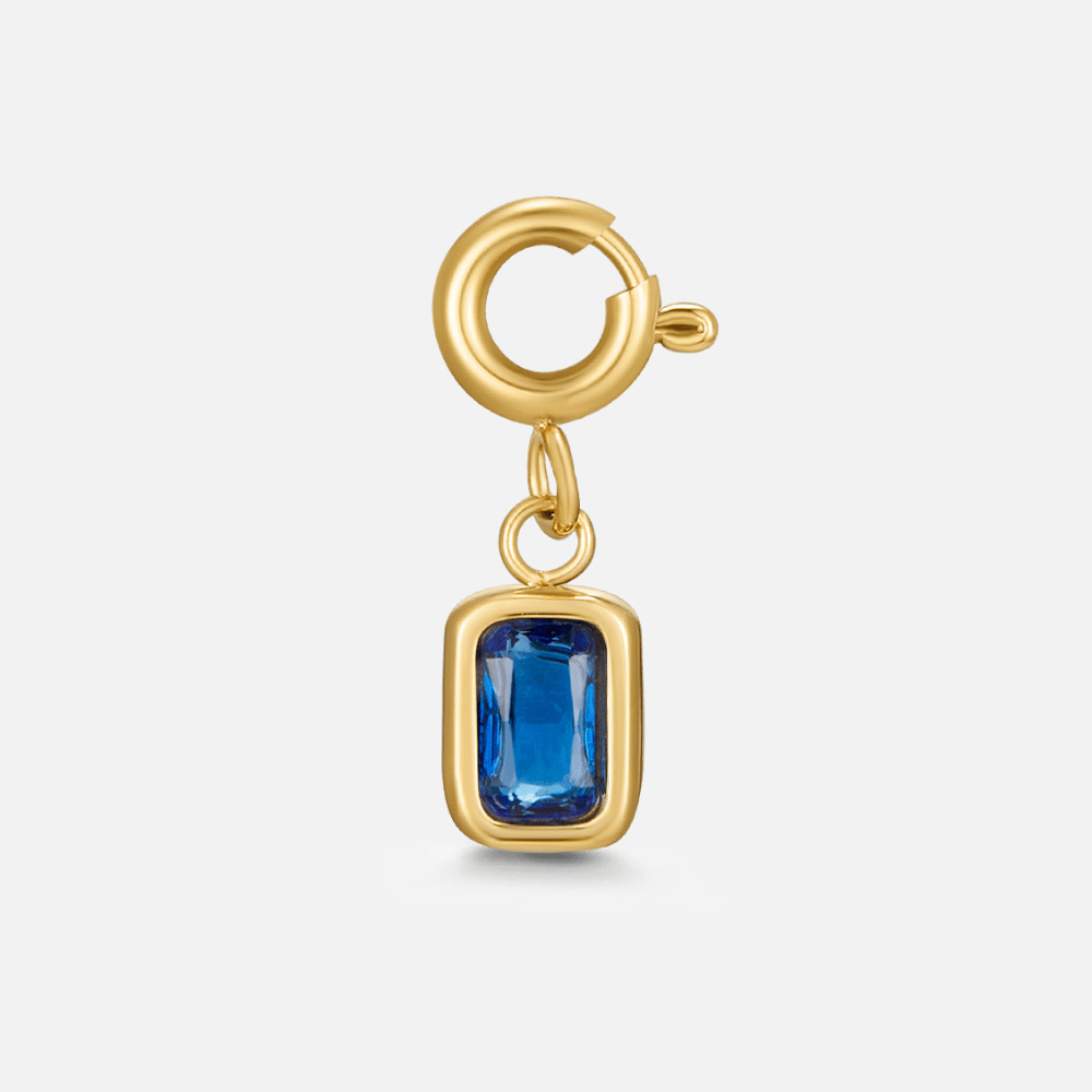 Mystic Blue Crystal Charm - Beautiful Earth Boutique