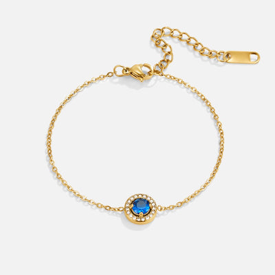 Ocean Blue Crystal Bracelet - Beautiful Earth Boutique