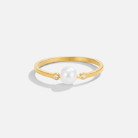 Peri Freshwater Pearl Ring - Beautiful Earth Boutique