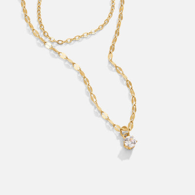Piya Crystal Layered Necklace