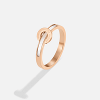 Rose Gold Infinity Ring - Beautiful Earth Boutique