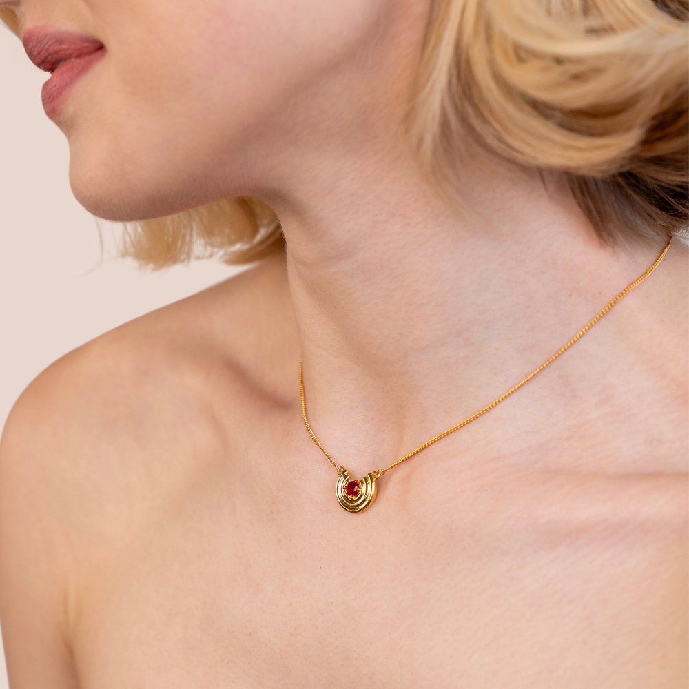 Safiya Gold Revival Necklace - Beautiful Earth Boutique