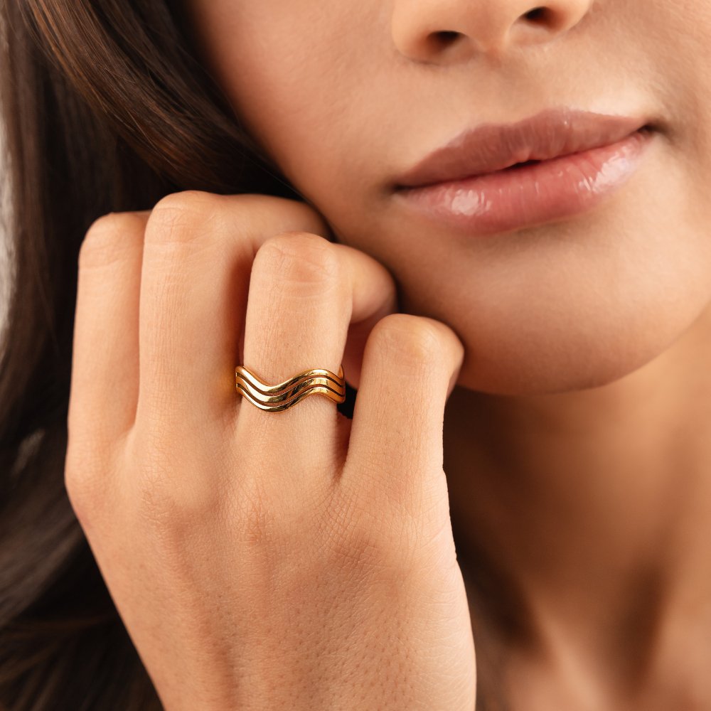 Siren Gold Ring - Beautiful Earth Boutique