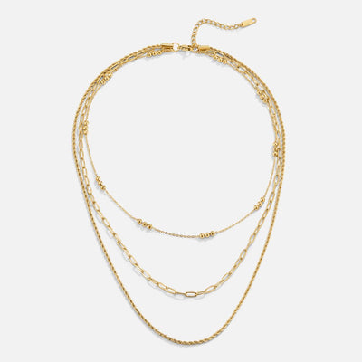 Sofia Gold Multi Layered Necklace - Beautiful Earth Boutique