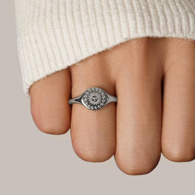 Summer Solstice Silver Ring - Beautiful Earth Boutique