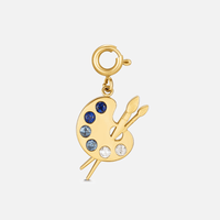 'The Artist' Palette Charm - Beautiful Earth Boutique