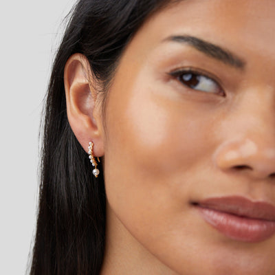 Tiffany Pearl Drop Earrings - Beautiful Earth Boutique