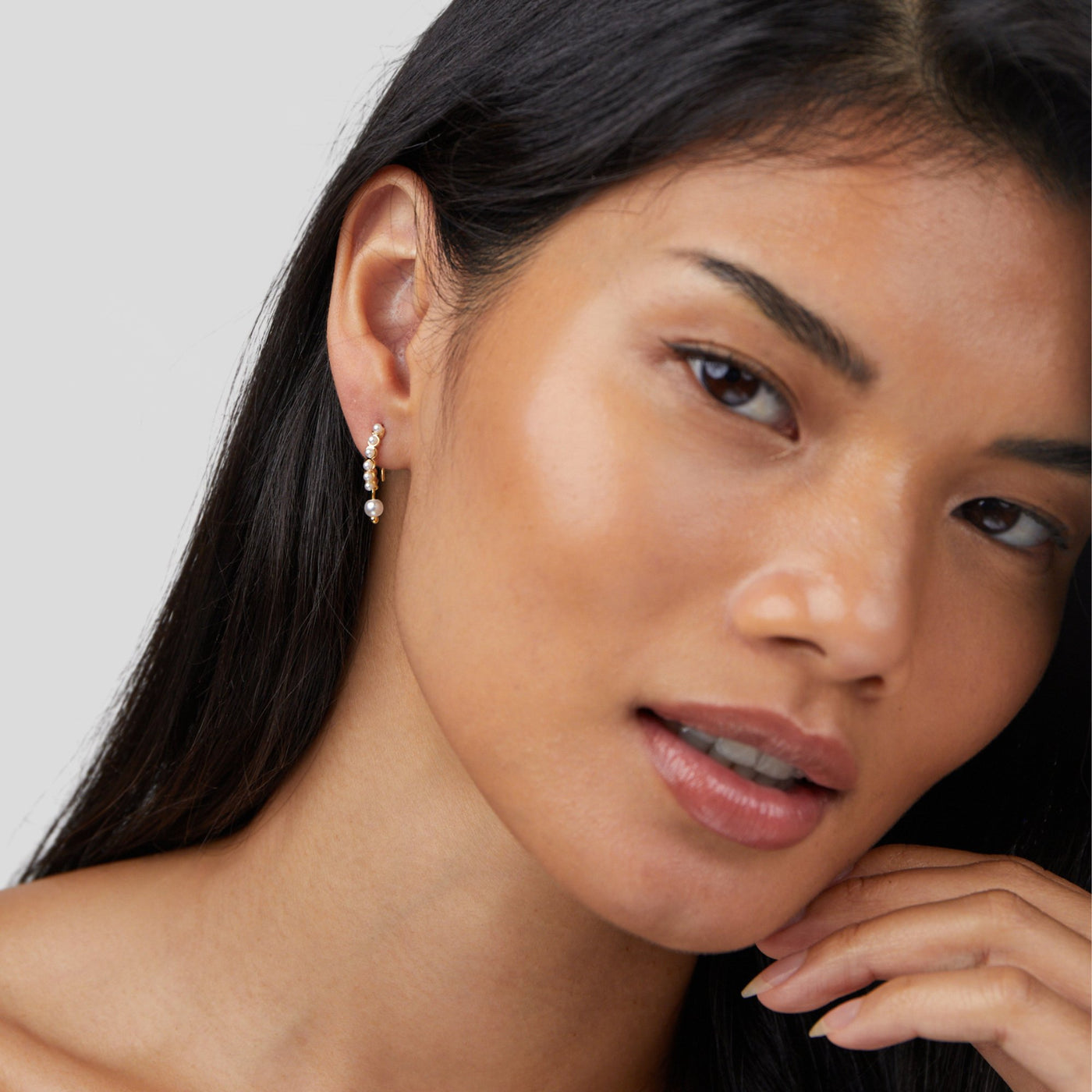 Tiffany Pearl Drop Earrings - Beautiful Earth Boutique