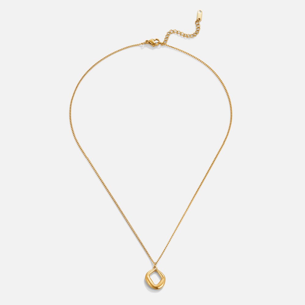 Zola Geometric Gold Necklace - Beautiful Earth Boutique