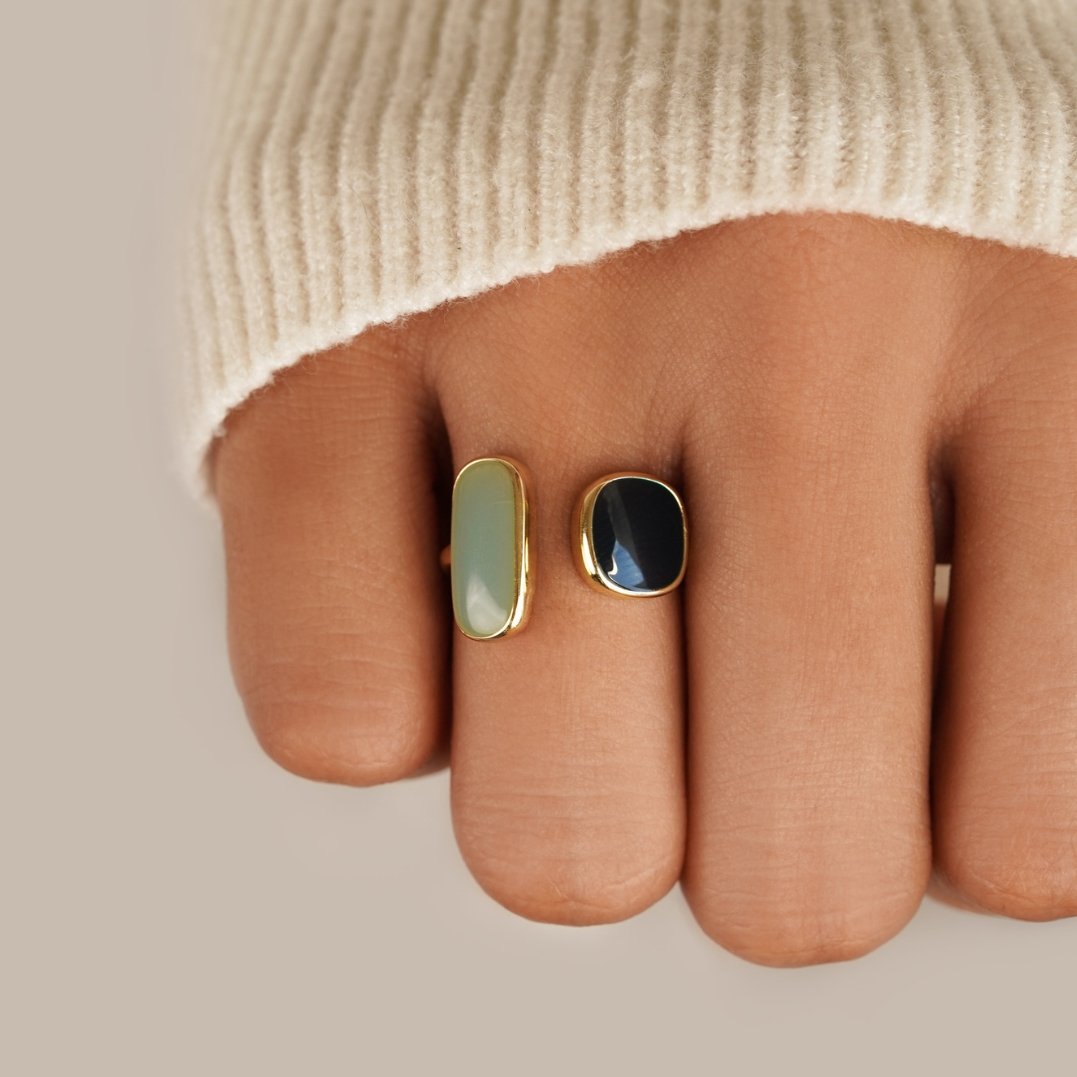 Aquamarine Wrap Ring Beautiful Earth Boutique