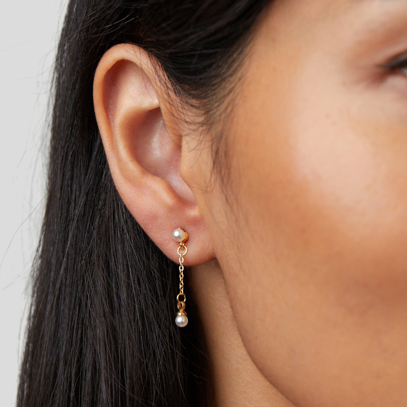 Athena Pearl Drop Earrings - Beautiful Earth Boutique