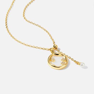 Athena Shell Pendant Necklace - Beautiful Earth Boutique