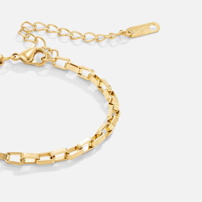 Aura Chain Gold Bracelet - Beautiful Earth Boutique