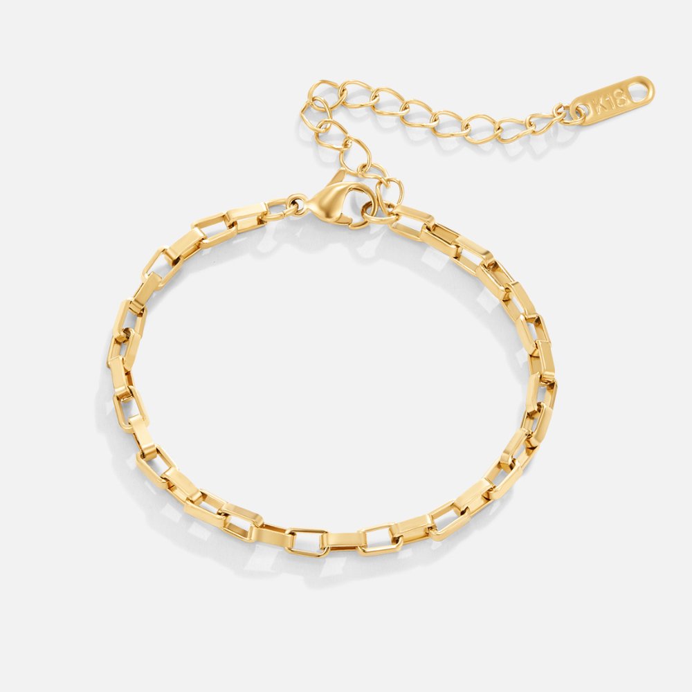 Aura Chain Gold Bracelet - Beautiful Earth Boutique