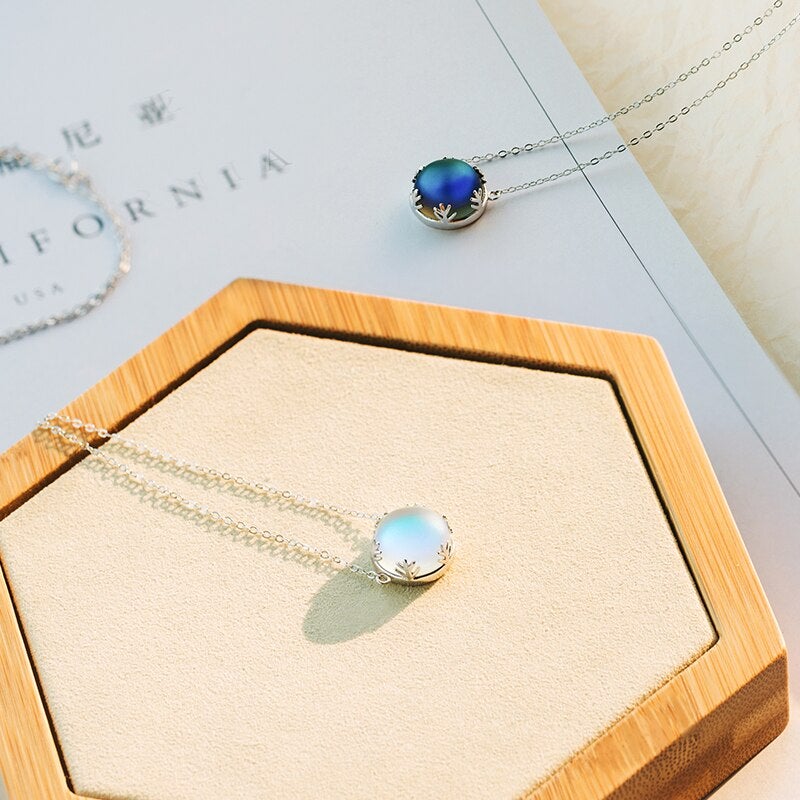 Aurora Light Gemstone Necklace - Beautiful Earth Boutique