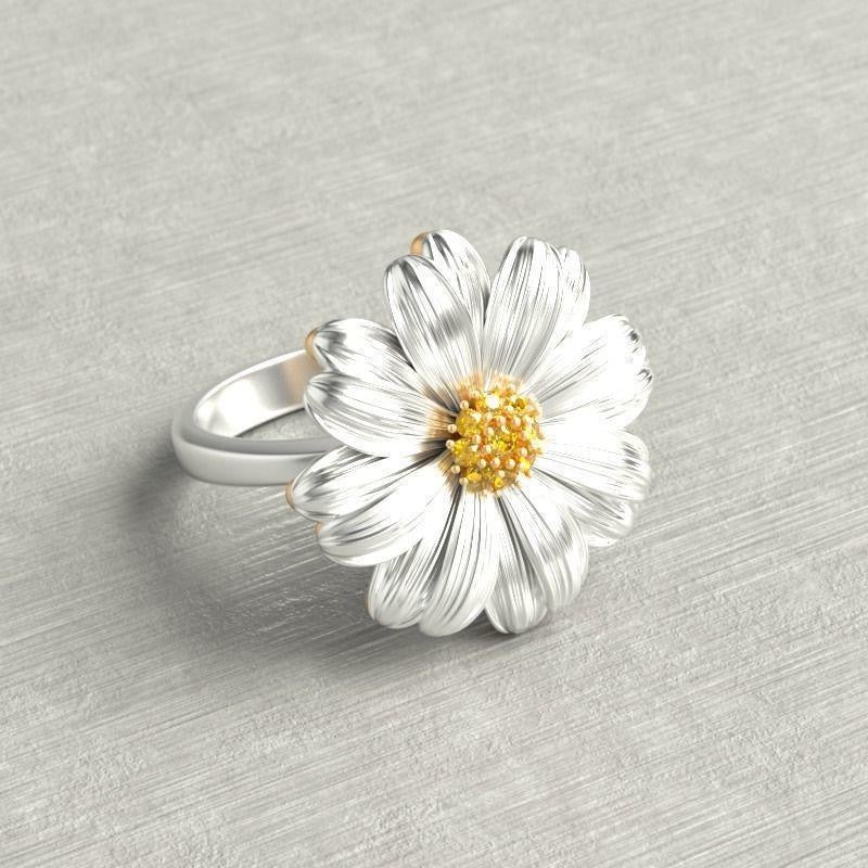 Blooming Daisy Ring - Beautiful Earth Boutique
