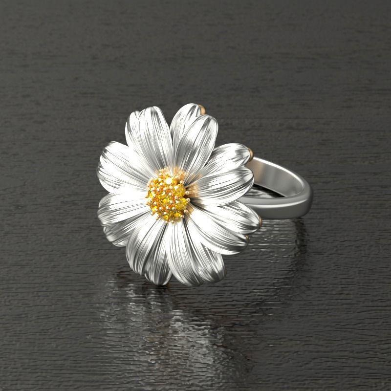 Blooming Daisy Ring - Beautiful Earth Boutique