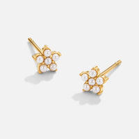 Blooming Flower Pearl Earrings